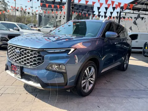 Ford Territory Trend usado (2023) color Azul financiado en mensualidades(enganche $133,525 mensualidades desde $10,211)