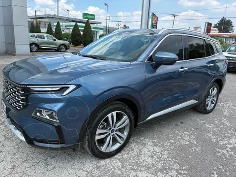 Ford Territory Titanium usado (2023) color Azul financiado en mensualidades(enganche $98,336 mensualidades desde $10,728)
