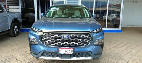 Ford Territory Titanium usado (2023) color Azul Claro precio $595,000