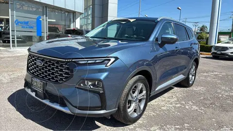 Ford Territory Trend usado (2023) color Azul financiado en mensualidades(enganche $95,200 mensualidades desde $10,386)