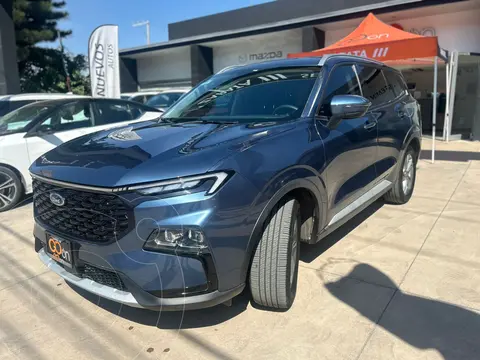 Ford Territory Ambiente usado (2024) color Azul financiado en mensualidades(enganche $118,538 mensualidades desde $9,064)