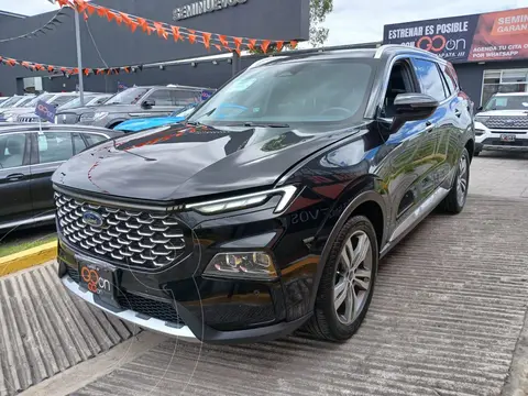 Ford Territory Titanium usado (2023) color Negro financiado en mensualidades(enganche $135,705 mensualidades desde $10,377)