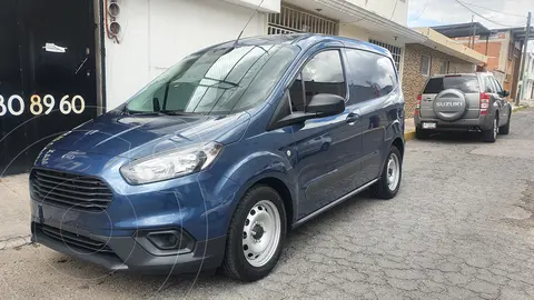 Ford Transit Courier 1 Puerta Deslizable usado (2022) color Azul financiado en mensualidades(enganche $115,000 mensualidades desde $6,500)