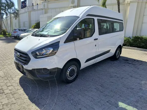 Ford Transit Custom Van Larga 9 Pasajeros usado (2021) color Blanco precio $598,000