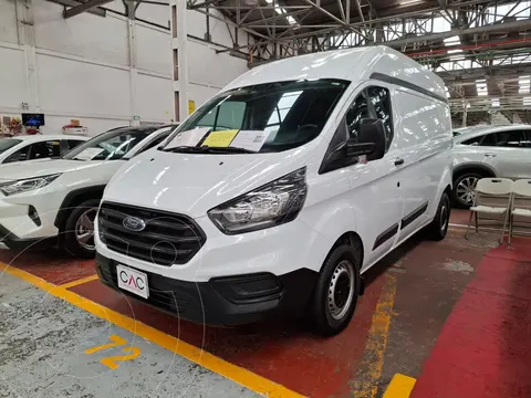 Ford Transit Custom VAN Corta Techo Bajo Aa usado (2018) color Blanco financiado en mensualidades(enganche $83,000 mensualidades desde $7,800)