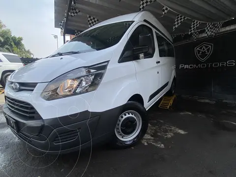 Ford Transit Custom Pasajeros Larga Techo Alto usado (2017) color Blanco precio $399,900
