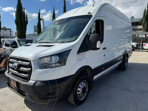Ford Transit Custom Van Larga usado (2020) color Blanco financiado en mensualidades(enganche $86,928 mensualidades desde $6,647)