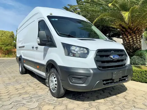 Ford Transit Custom Pasajeros Larga Techo Alto usado (2020) color Blanco Nieve financiado en mensualidades(enganche $135,000)