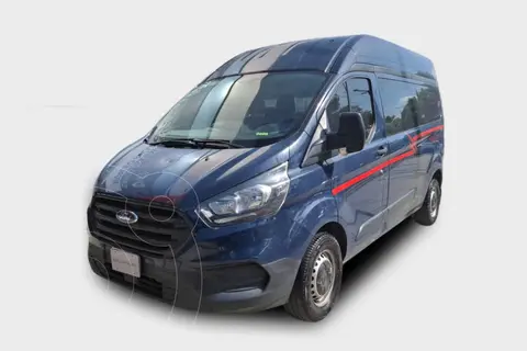 Ford Transit Custom Van Larga 9 Pasajeros usado (2020) color Azul precio $468,000