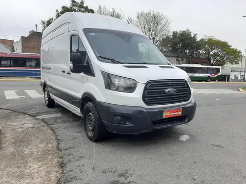 Ford Transit Furgon Largo 2.2L TDi usado (2018) color Blanco Oxford precio $32.000.000