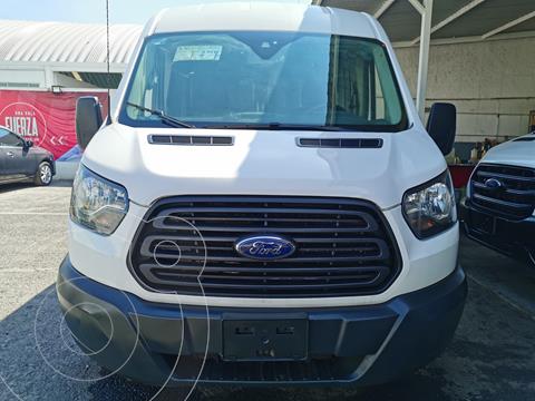 Ford Transit Gasolina Van usado (2018) color Blanco financiado en mensualidades(enganche $116,250 mensualidades desde $14,115)