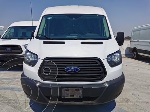 Ford Transit Gasolina Van usado (2018) color Blanco financiado en mensualidades(enganche $122,500 mensualidades desde $12,203)