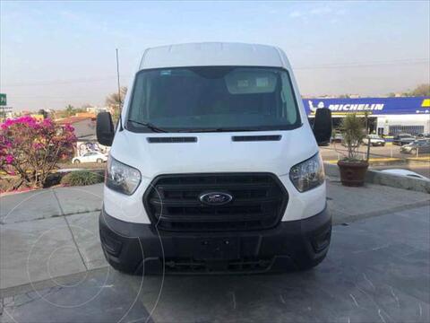 Ford Transit Gasolina Van Mediana usado (2020) color Blanco financiado en mensualidades(enganche $118,000 mensualidades desde $15,162)