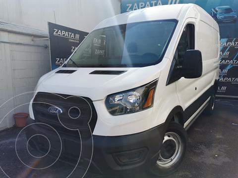 Ford Transit Gasolina Van usado (2020) color Blanco financiado en mensualidades(enganche $158,750 mensualidades desde $18,416)