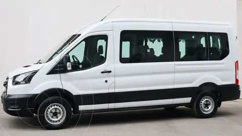 Ford Transit Diesel 15 Pasajeros usado (2023) color Blanco precio $899,000