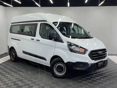 Ford Transit Gasolina Bus 15 Pasajeros usado (2019) color Blanco precio $449,900