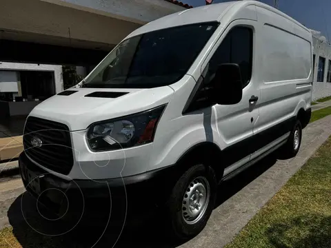 Ford Transit Gasolina Van Mediana usado (2018) color Blanco precio $399,000