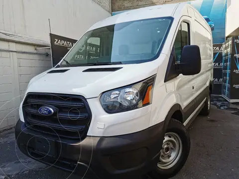 foto Ford Transit Gasolina Van Mediana usado (2020) color Blanco precio $570,000