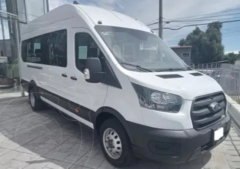 Ford Transit Diesel 18 Pasajeros nuevo color Blanco financiado en mensualidades(enganche $228,200 mensualidades desde $29,800)