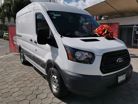 Ford Transit Gasolina Van usado (2017) color Blanco financiado en mensualidades(enganche $96,250 mensualidades desde $9,466)