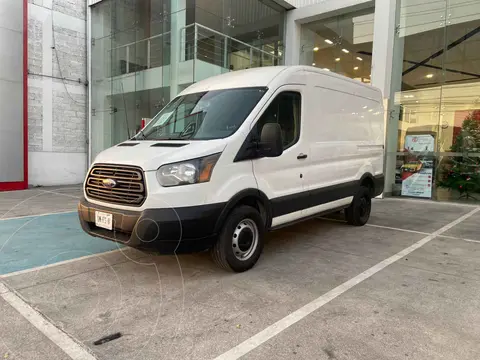 Ford Transit Gasolina Van Mediana usado (2018) color Blanco precio $463,000