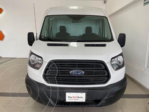 Ford Transit Gasolina Van usado (2018) color Blanco financiado en mensualidades(enganche $132,478 mensualidades desde $13,473)