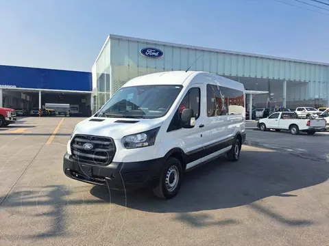 Ford Transit Diesel 15 Pasajeros usado (2025) color Blanco financiado en mensualidades(enganche $197,780 mensualidades desde $19,503)
