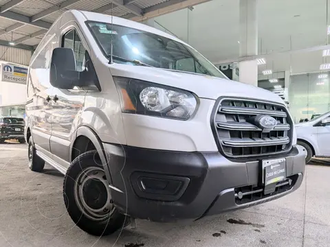 Ford Transit Gasolina Van Mediana usado (2020) color Blanco financiado en mensualidades(enganche $191,862 mensualidades desde $8,242)