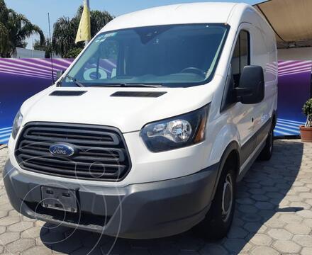 Ford Transit Gasolina Van usado (2017) color Blanco financiado en mensualidades(enganche $136,500 mensualidades desde $9,784)