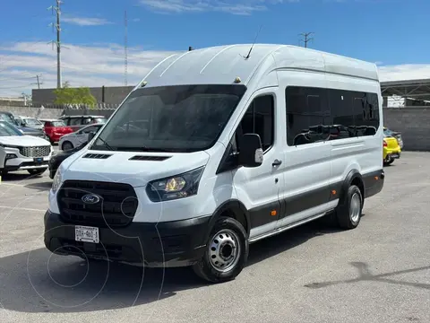 Ford Transit Gasolina Bus 15 Pasajeros usado (2021) color Blanco precio $845,000