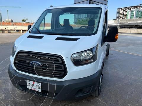 Ford Transit Diesel Chasis Cabina Larga usado (2017) color Blanco precio $459,000