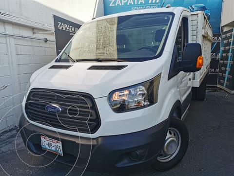 Ford Transit Gasolina Van usado (2018) color Blanco financiado en mensualidades(enganche $138,750 mensualidades desde $16,152)