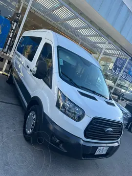 Ford Transit Diesel 15 Pasajeros usado (2018) color Blanco precio $598,000