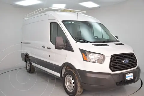 Ford Transit Gasolina Van usado (2018) color Blanco financiado en mensualidades(enganche $117,400 mensualidades desde $9,235)