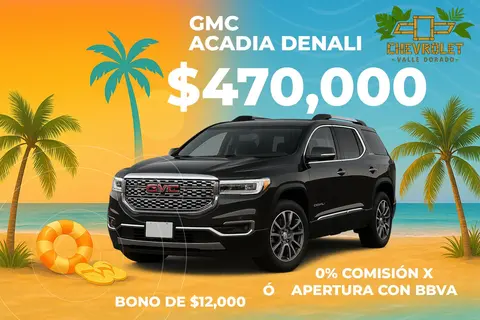 GMC Acadia Denali usado (2019) color Negro precio $470,000