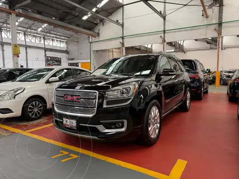 GMC Acadia Denali usado (2016) color Negro Grafito financiado en mensualidades(enganche $74,000 mensualidades desde $6,600)