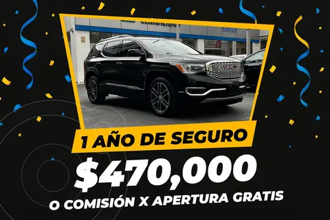 GMC Acadia Denali usado (2019) color Negro precio $470,000
