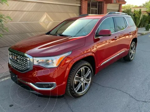 GMC Acadia Denali usado (2019) color Rojo financiado en mensualidades(enganche $105,840 mensualidades desde $11,235)