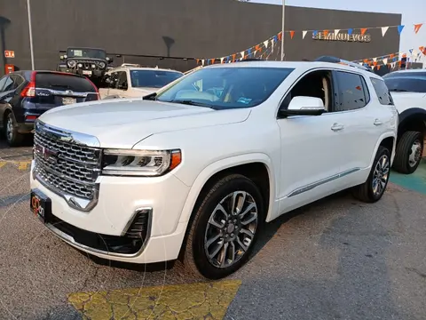 GMC Acadia Denali usado (2020) color Blanco financiado en mensualidades(enganche $145,788 mensualidades desde $11,148)