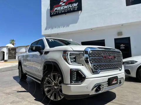 GMC Sierra Denali usado (2021) color Blanco Platinado financiado en mensualidades(enganche $241,560 mensualidades desde $21,052)