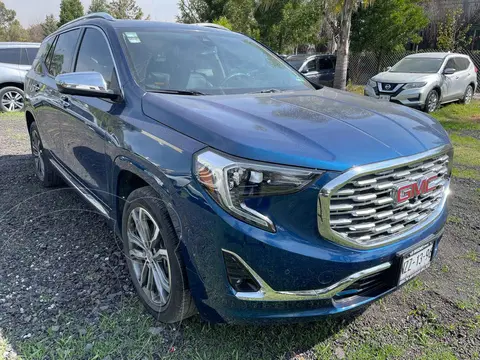 GMC Terrain Denali usado (2021) color Azul financiado en mensualidades(enganche $139,750 mensualidades desde $11,800)