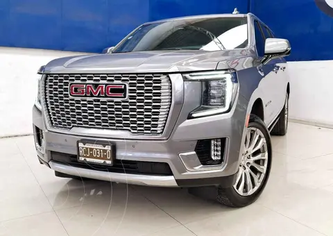 GMC Yukon Denali XL usado (2023) color Gris financiado en mensualidades(enganche $490,228 mensualidades desde $40,374)