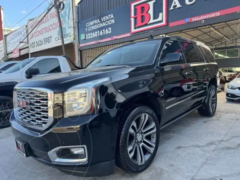 GMC Yukon Denali 8 Vel AWD usado (2019) color Negro financiado en mensualidades(enganche $247,332 mensualidades desde $15,376)