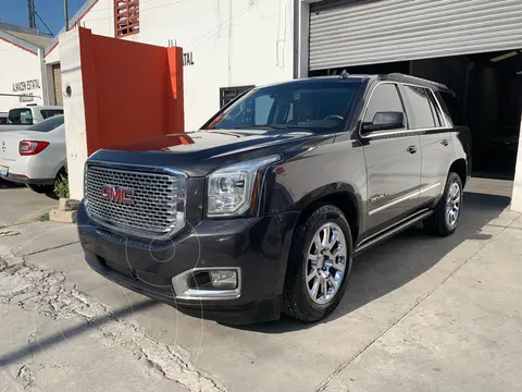 GMC Yukon Denali AWD usado (2015) color Gris Oscuro financiado en mensualidades(enganche $160,687 mensualidades desde $11,712)