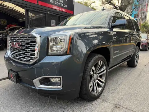 GMC Yukon Denali 8 Vel AWD usado (2019) color Gris financiado en mensualidades(enganche $228,568 mensualidades desde $14,210)