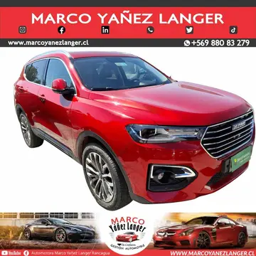 Haval H6 2.0L Deluxe 4x2 usado (2019) color Rojo precio $13.790.000