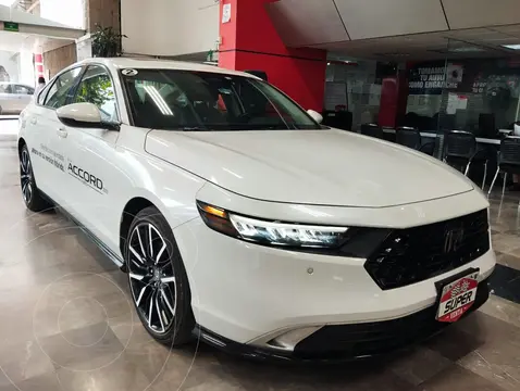 Honda Accord Hybrid Touring usado (2023) color Blanco financiado en mensualidades(enganche $309,278 mensualidades desde $13,013)