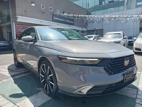 Honda Accord Prime usado (2024) color Gris financiado en mensualidades(enganche $321,818 mensualidades desde $13,540)