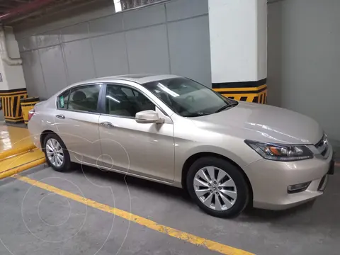Honda Accord EXL Navi usado (2013) color Champagne precio $227,000