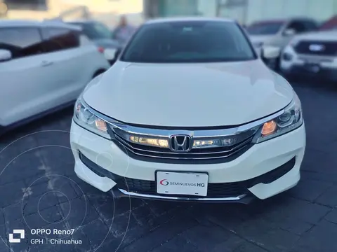 Honda Accord LX usado (2017) color Blanco precio $308,000